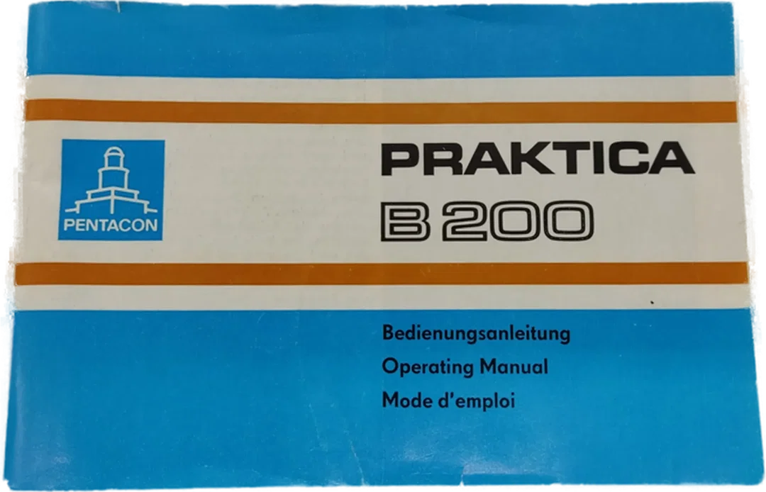 Praktica Spiegelreflex-Kamera B 200 electronic mit Objektiv Pentacon Praktica 1:1,8  50mm  – Bild 5