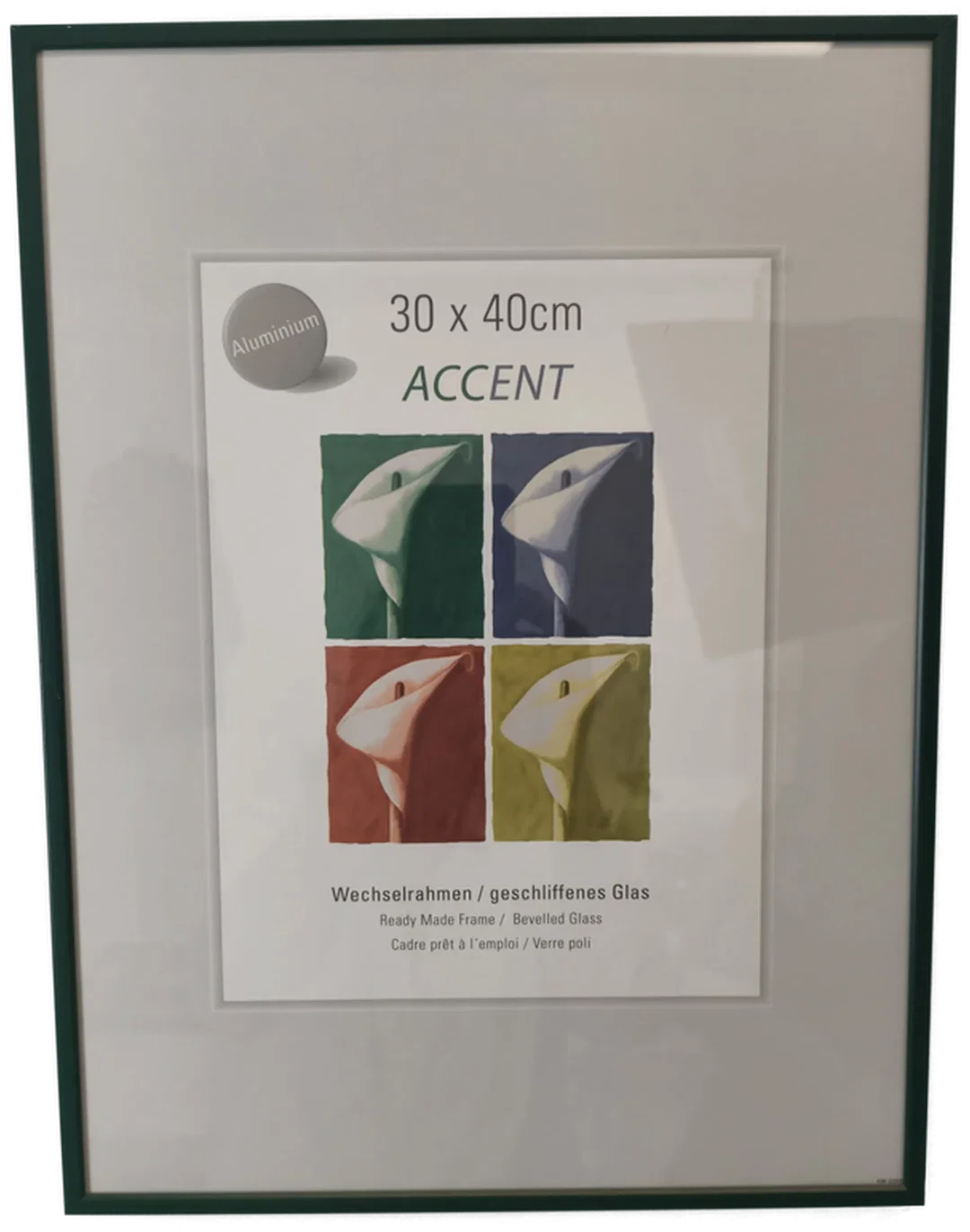 Bilderrahmen, Alu + Glas – Bild 1