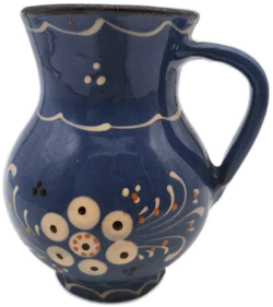 blauer Keramikkrug – Vorschau 1