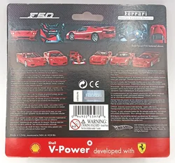 Hot Wheels Shell V-Power Ferrari F50 Modellauto Maßstab 1:38 (OVP) – Vorschau 3