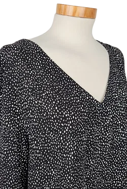 Lanius Damen Kleid, schwarz - Gr. M/38 – Vorschau 4