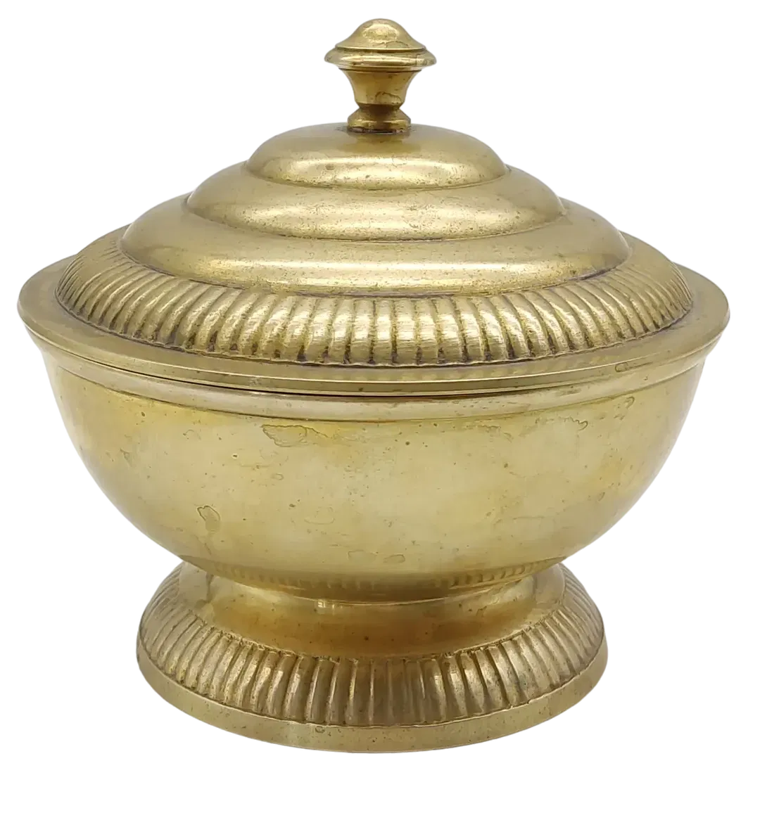 Dekorative Messingschale mit Deckel - Bild 4