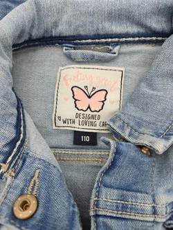 C&A Kinder Jeans Jacke Blau Gr. 110 - Bild 3
