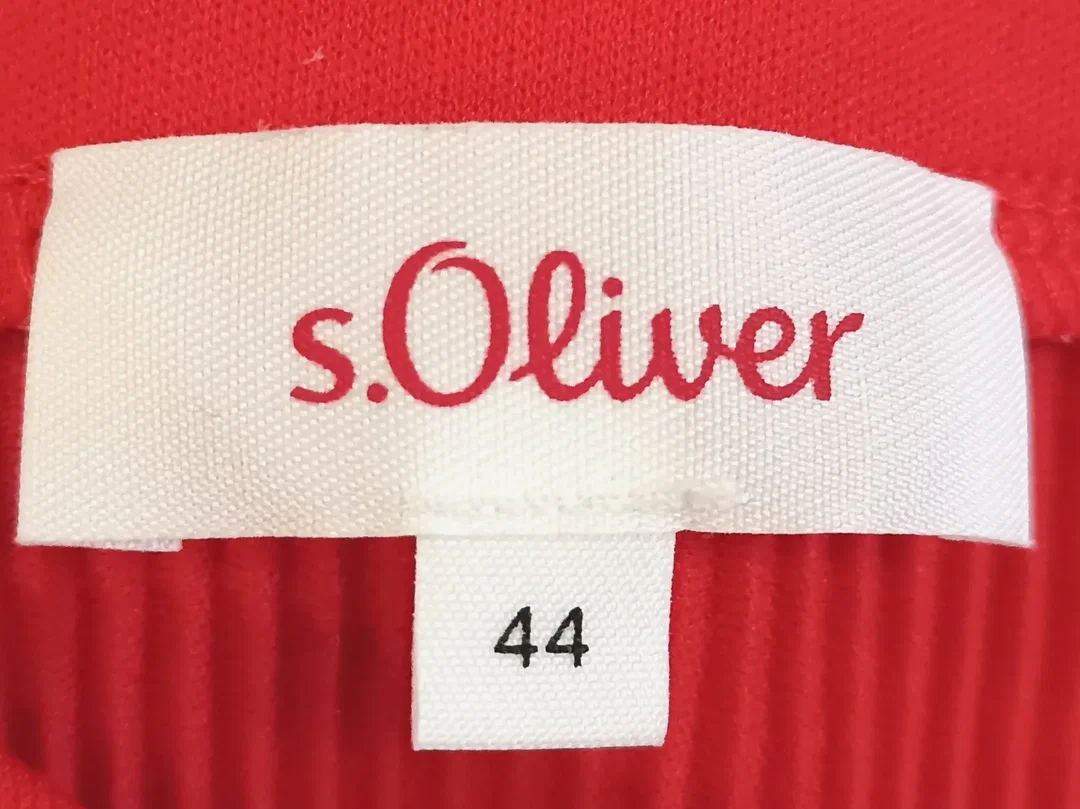 s.Oliver Damentop geriffelt rot Gr. XL – Bild 3
