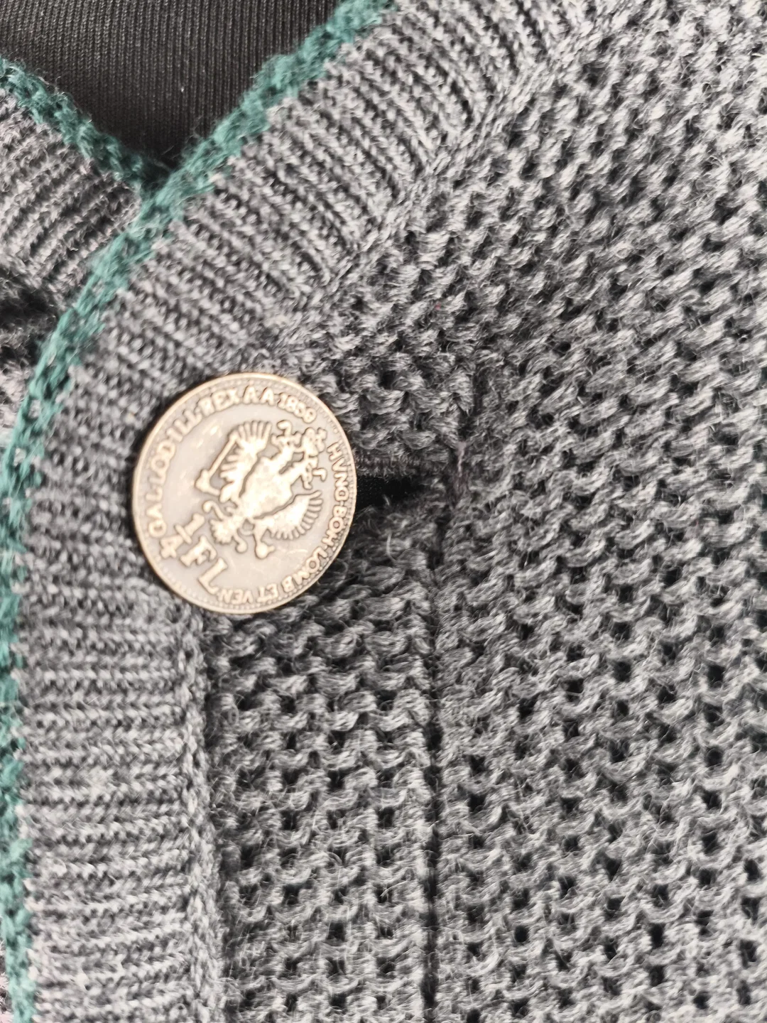 Trachtenstrickweste Herren Gr. M Wild&Wald  – Bild 3