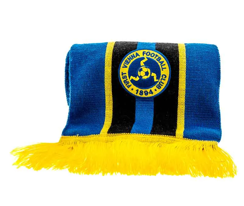 Fanschal First Vienna FC gestreift Fußball – Bild 2