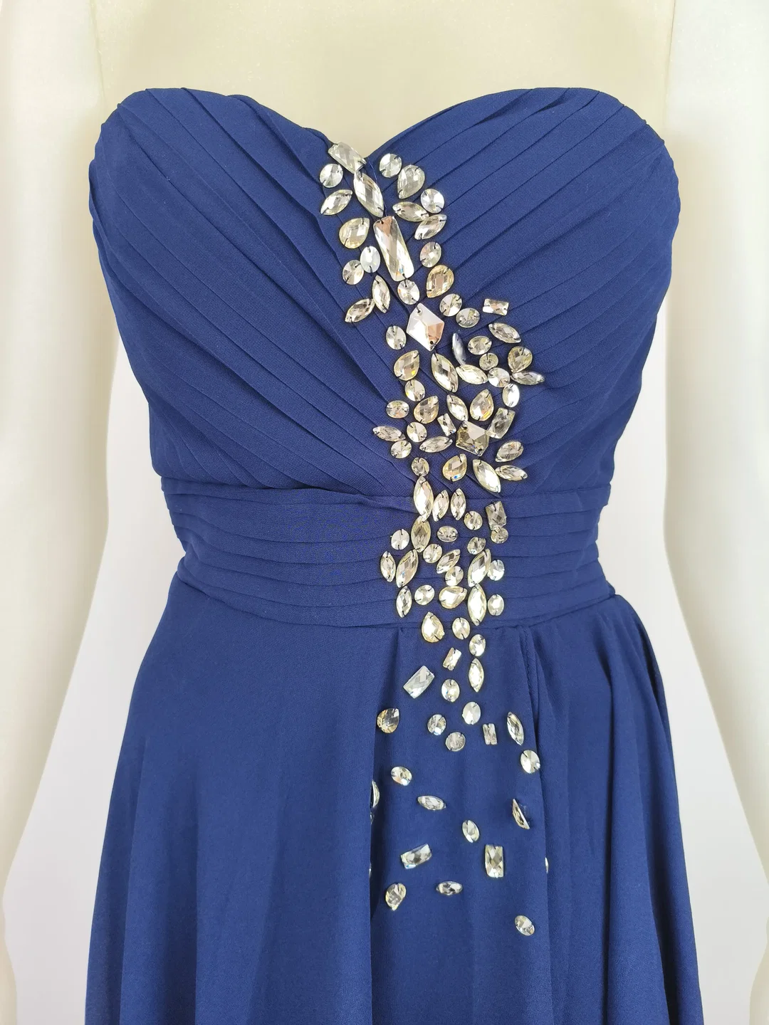 Eva & Lola, Ballkleid dunkelblau, Gr. S – Bild 2