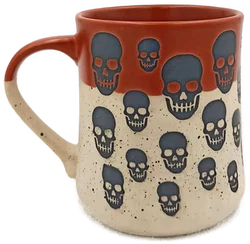 Cobwebs & Cauldrons Kaffeetasse groß mit Totenköpfe - Bild 3