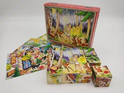 Vintage Märchen Puzzelwürfel  - Bild 3