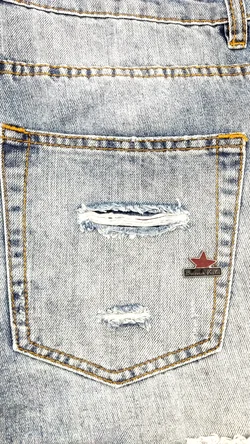 Buena Vista Damen/Jeansshort, blau - Gr. M - Bild 3