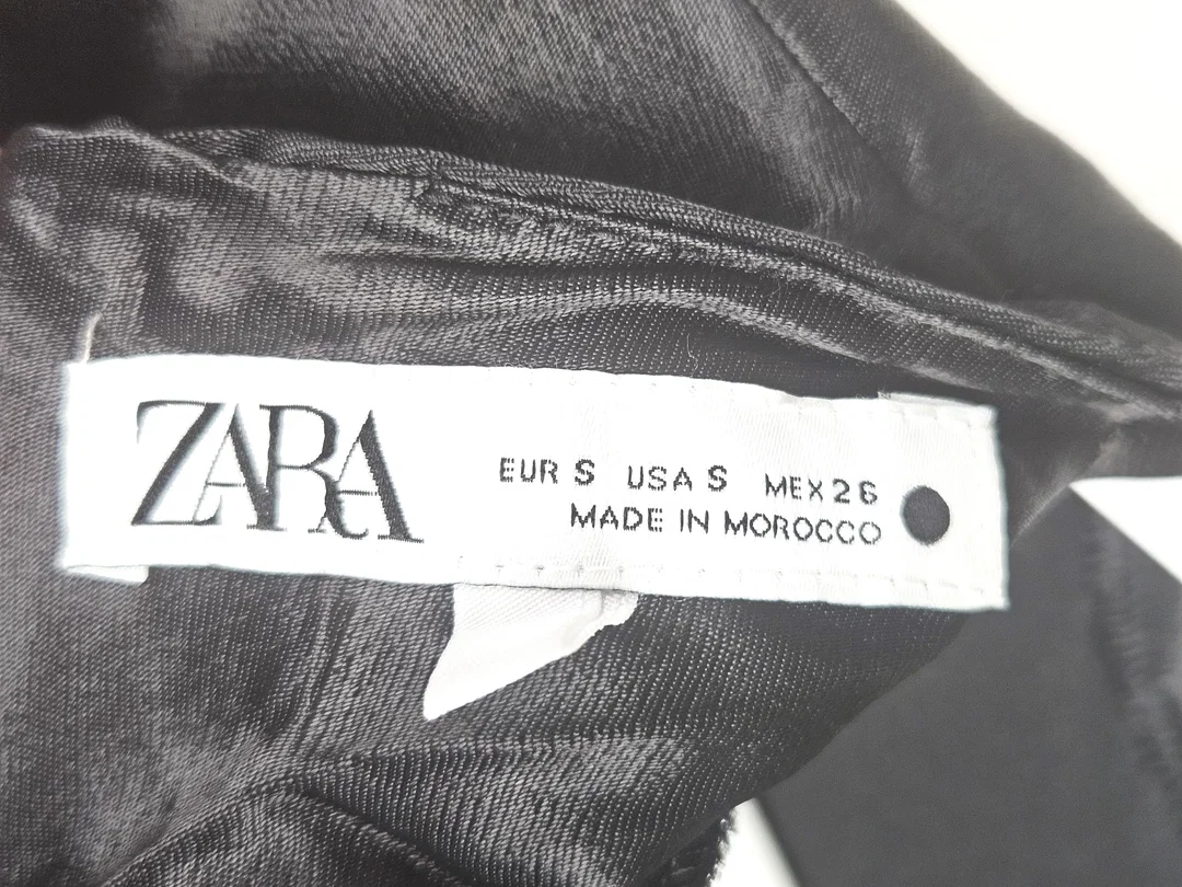 ZARA Damen Oberteil, schwarz - Gr. S – Bild 4