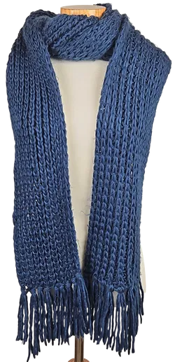 Damen Schal - blau - Bild 1