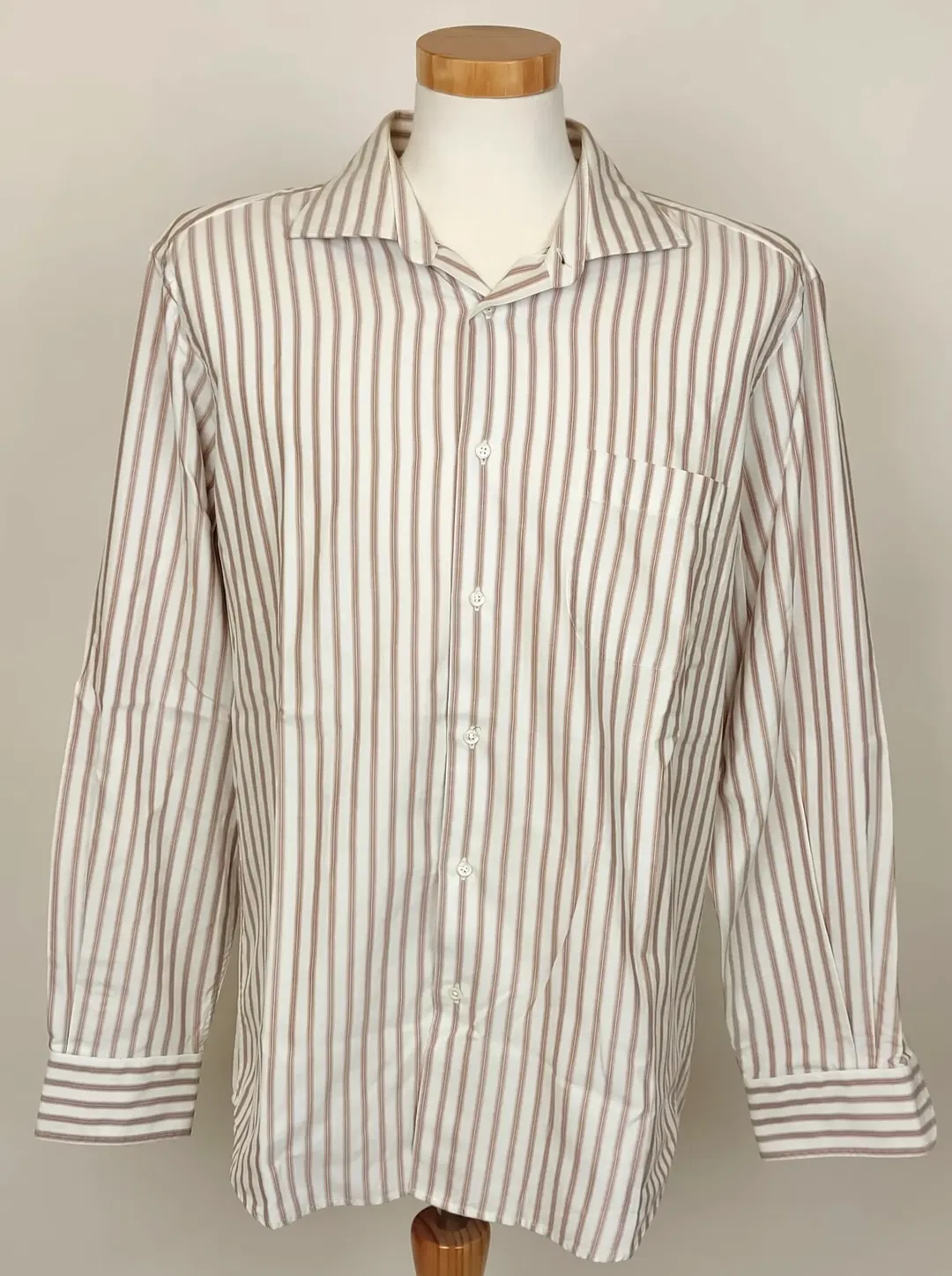 Boss Herren Hemd gestreift Gr. 44 - Bild 1