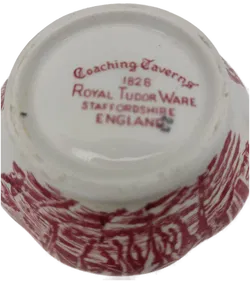 Royal Tudor Milchkännchen rot England - Bild 4