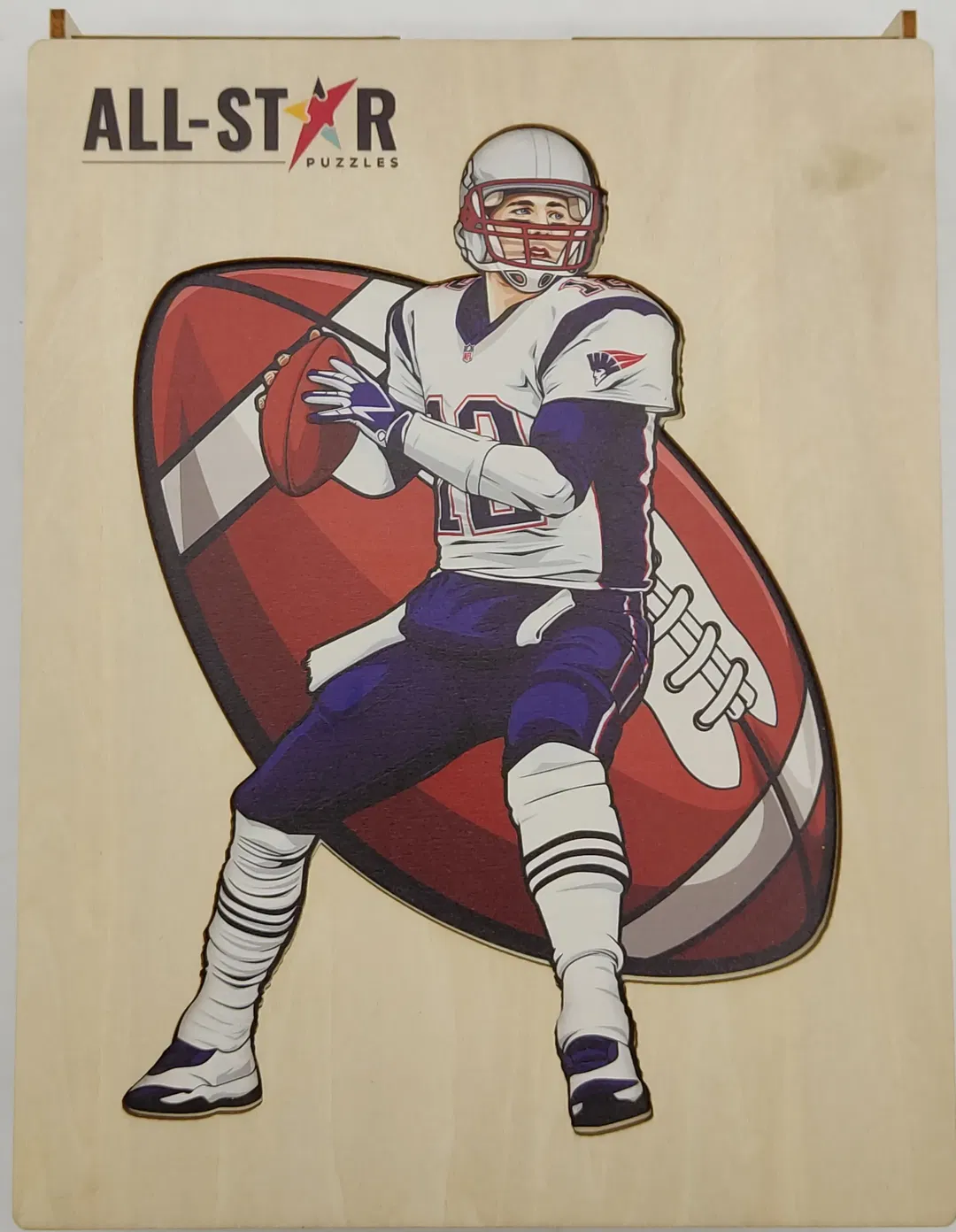 All Star Tom Brady Holz Puzzle  - Bild 1