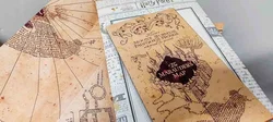 Harry Potter Karte des Rumtreibers – Legendäre Hogwarts-Replik „Marauder’s Map“ - Bild 4