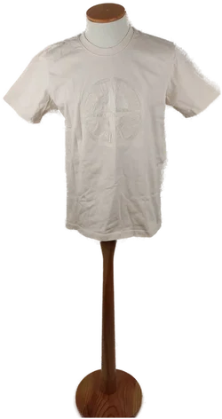 Stone Island Herren T-Shirt Creme XL | Zeitloser Klassiker - Bild 1