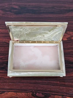 Schmuckkästchen aus grüner Jade – Vorschau 6