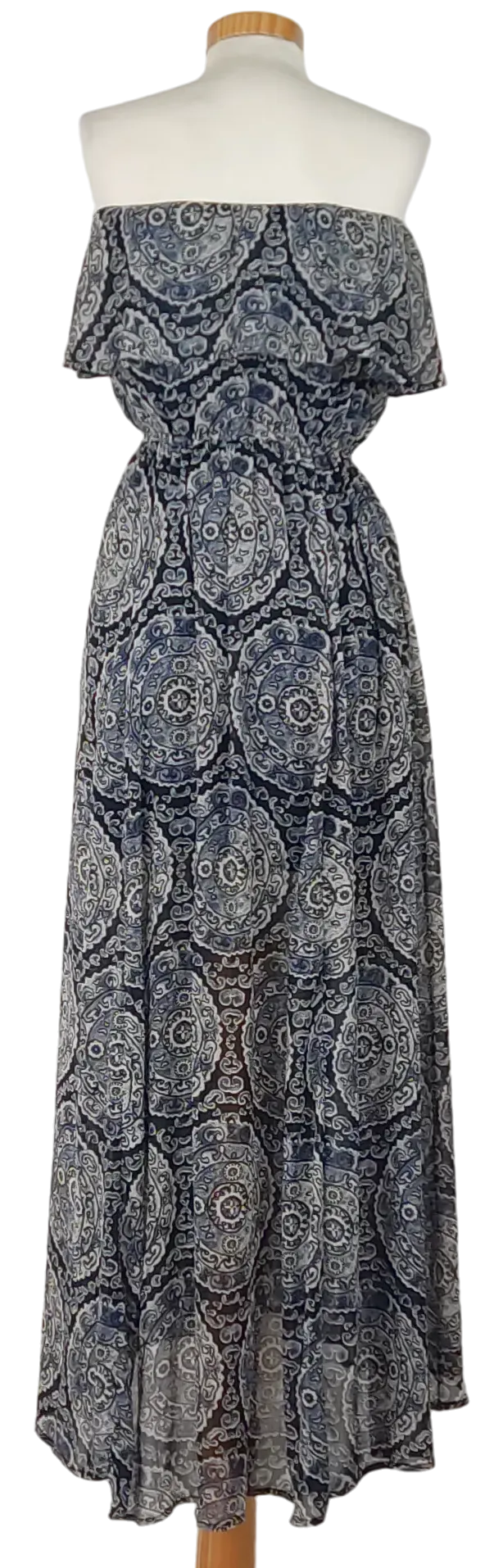 Hollister Dame Maxikleid, marine - Gr. M  – Bild 2