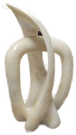 Abstrakte Skulptur aus Alabaster - Bild 2