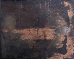 Gussbild Massiv Reliefbild Weltkarte Kaminplatte - Bild 4