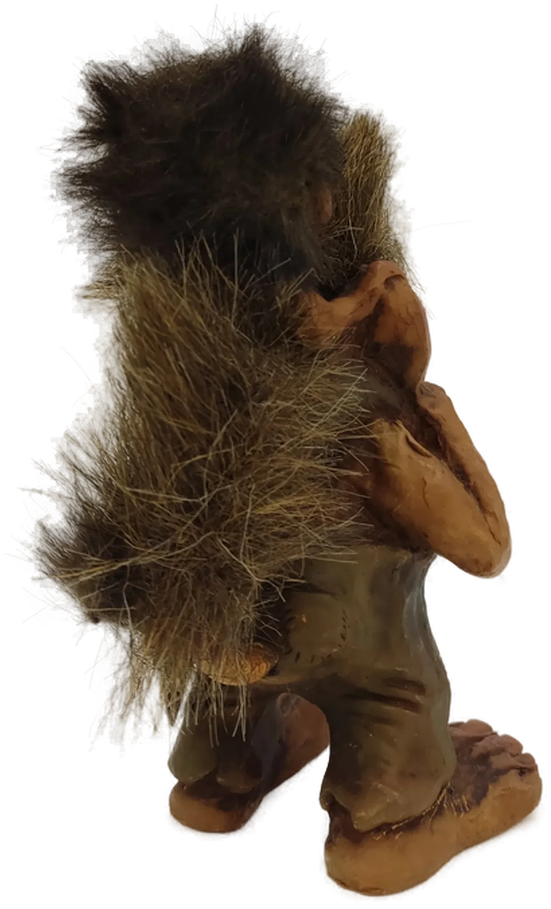 Nyform Troll Mann mit Kind #178 Handmade – Bild 4