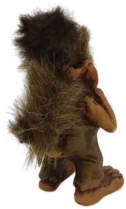 Nyform Troll Mann mit Kind #178 Handmade - Bild 4