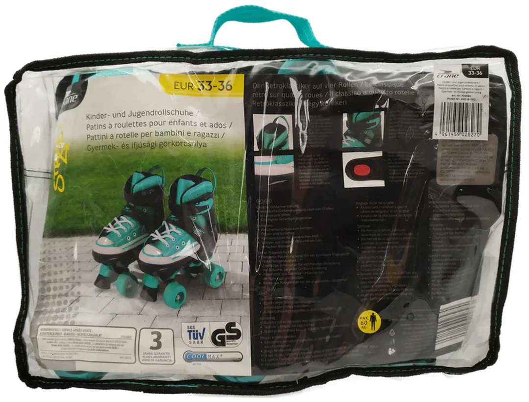 Kinder- und Jugendrollschuhe Sonstige Gr. 33-36 | Verstellbar – Bild 7