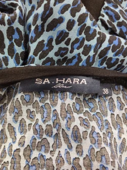 Damenbluse Sahara Viskose Animal Print | Casual-Chic – Vorschau 4