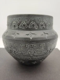 Griechische Keramik Vase Antiken-Stil | Zeitreisender Charme - Bild 3