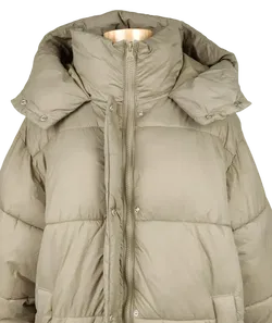 Gina Tricot Damen Mantel, khaki - Gr. L - Bild 4