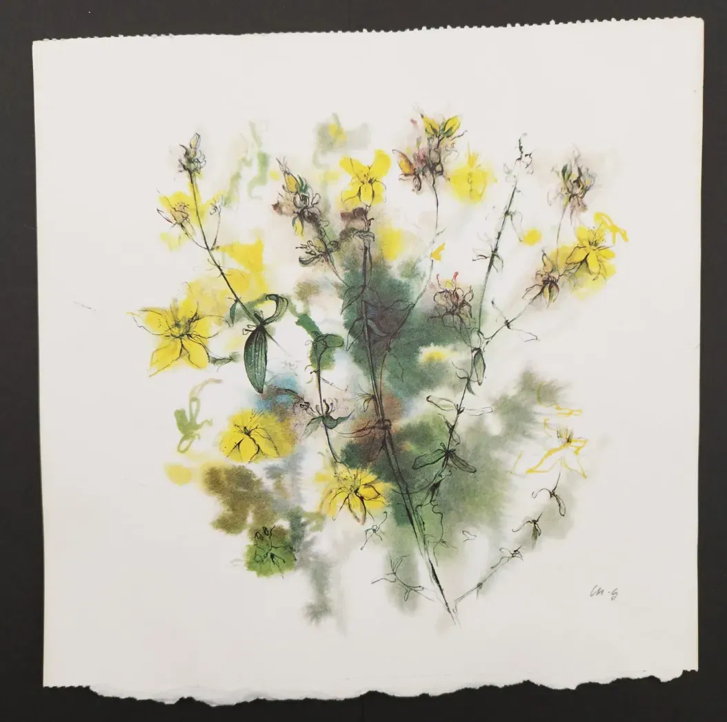 Ellen Gibis: Blumenmalerei - KOPIE - Bild 1