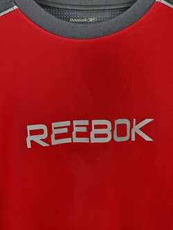 REEBOOK Herren Sportshirt, rot-grau - Gr. S - Bild 3