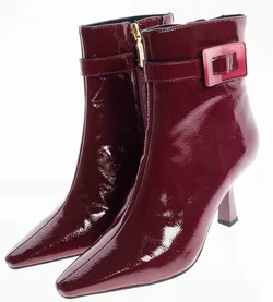 KATE GRAY Damen Stiefeletten in bordeaux, Größe 37 - Bild 2