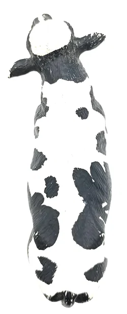 Schleich Bulle schwarz weiß - Bild 6