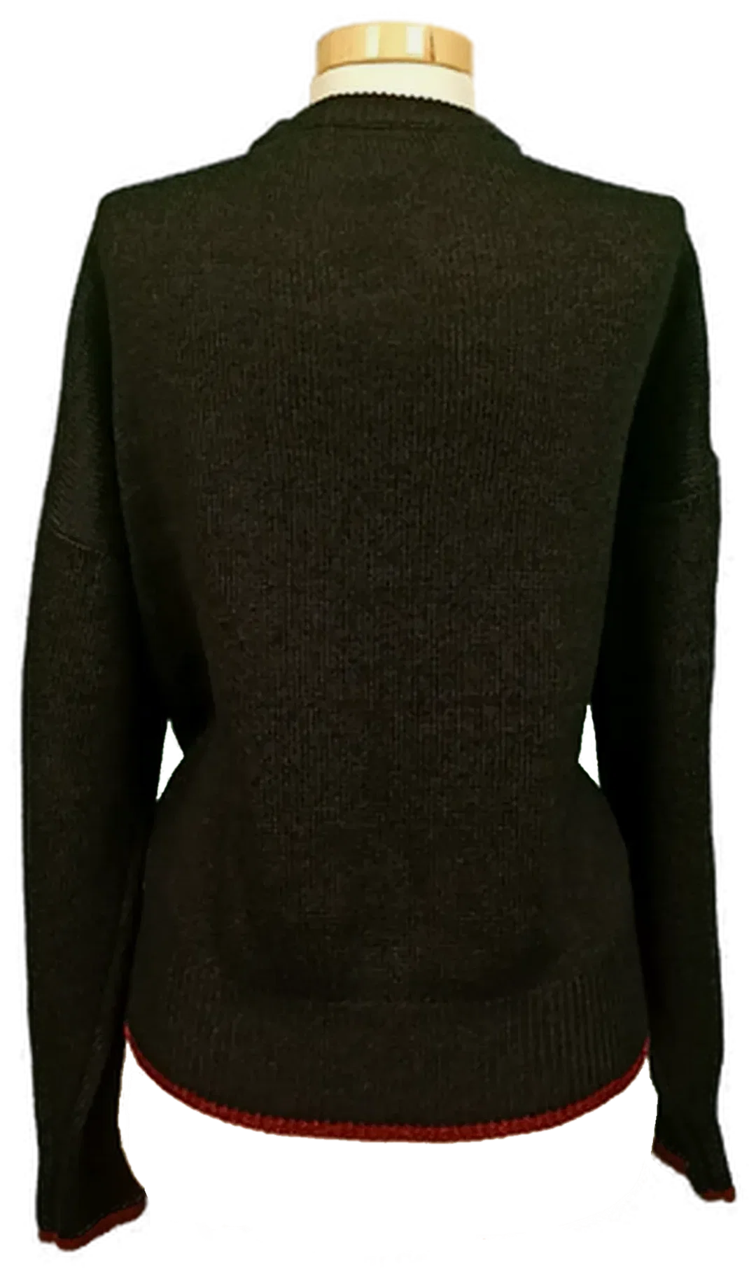 The Grinch Weihnachtspullover schwarz gemustert Gr. XL – Bild 2