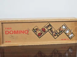 TIER DOMINO - Holzspielzeug -  Gesellschaftsspiel - Bild 2