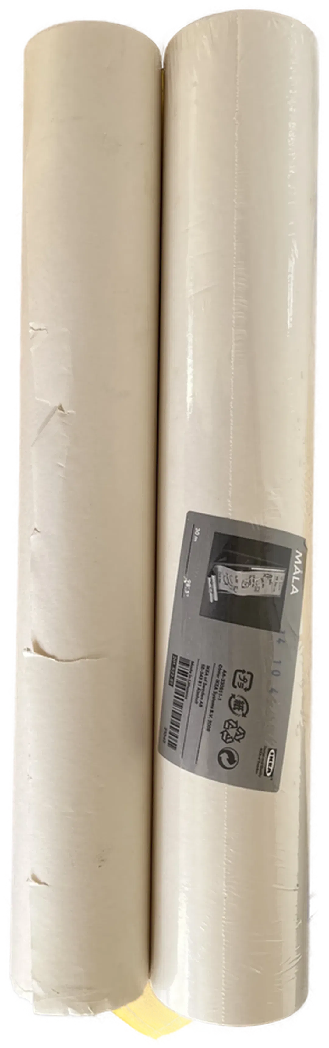 IKEA MALA Zeichenpapierrolle 30m plus 2. halbe Rolle gratis - Bild 1