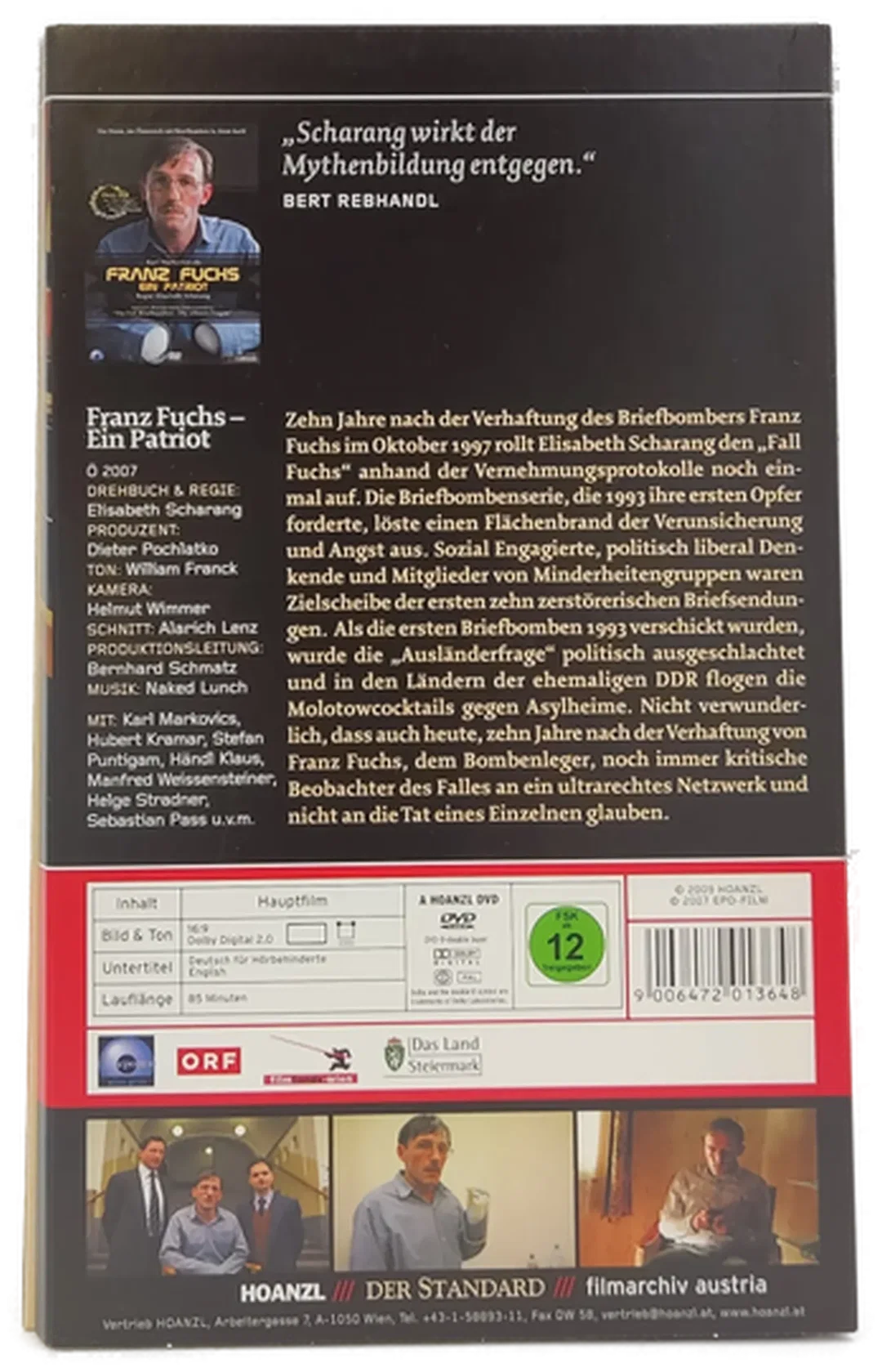 DVD "Franz Fuchs - Ein Patriot" – Bild 2