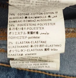 United Colors of Benetton, Kinder Jean, Gr. 98, blau  - Bild 4