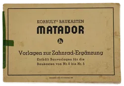 MATADOR Korbulys Vintage Baukasten aus Holz 