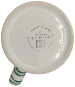 Gmundner Keramik Bierkrug 0,3l grün geflammt - Bild 4