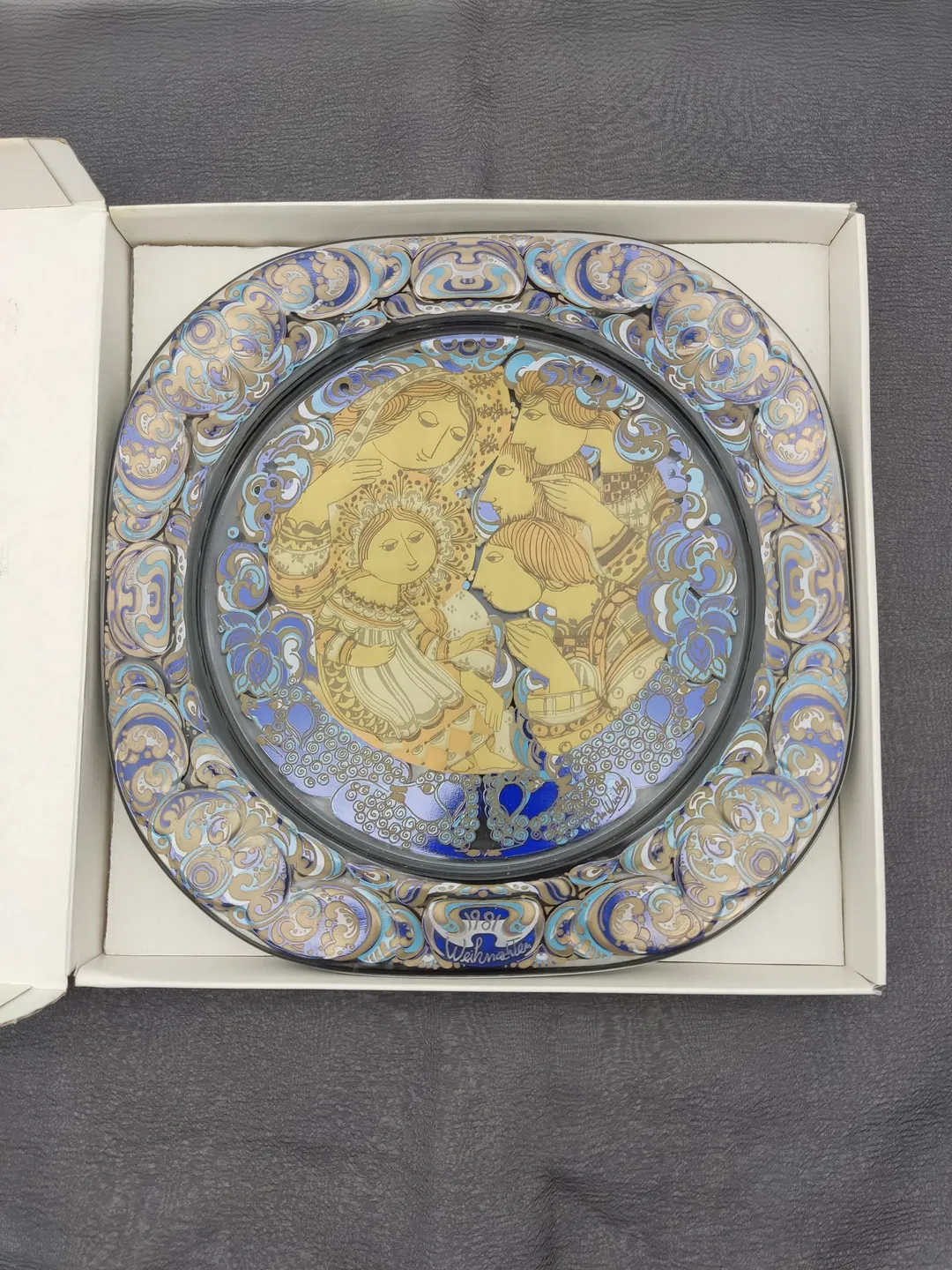 Rosenthal Weihnachtsteller Wandteller 1981 - Bild 4