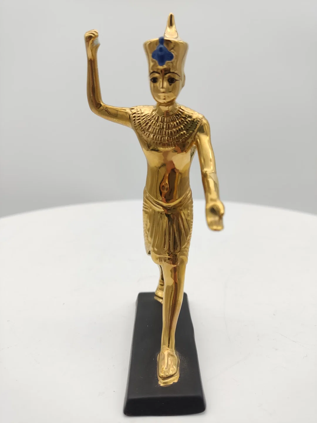 Goldene Harpooner Porzellan & Zertifikat von Franklin Mint | Mit abgebrochenen Speer - Bild 4