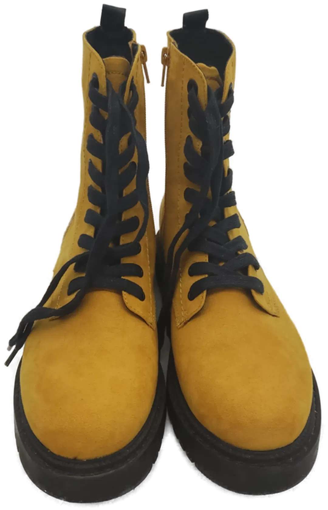 Craceland-Schnürboots in gelb, Gr: 41 - Bild 4