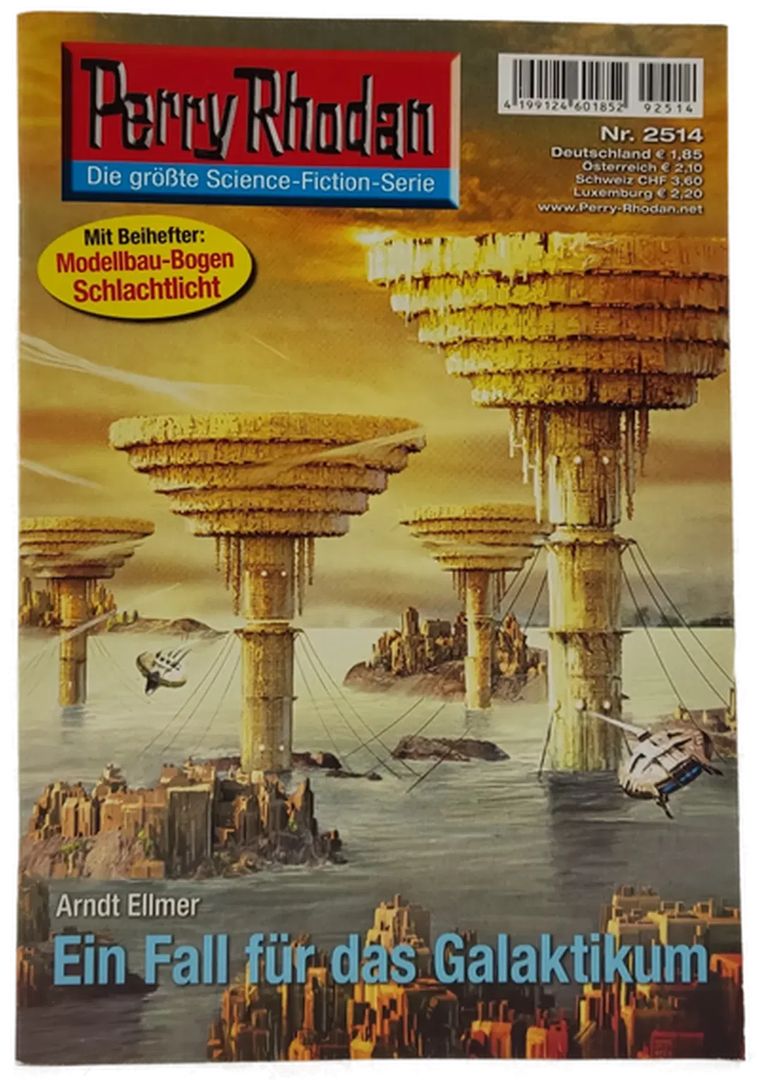 Romanheft Perry Rhodan Ein Fall für das Galaktikum Erstauflage Nr. 2514 - Bild 2