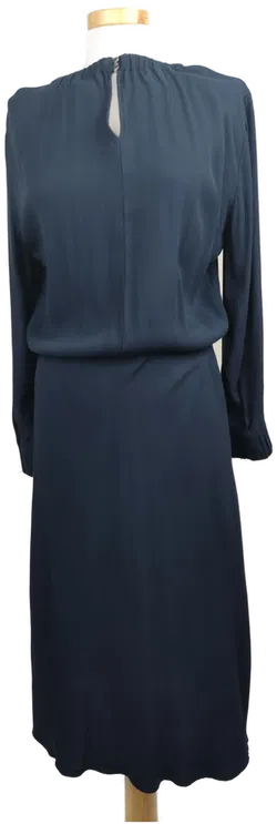 H&M Damenkleid midi blau- M/38 - Bild 1