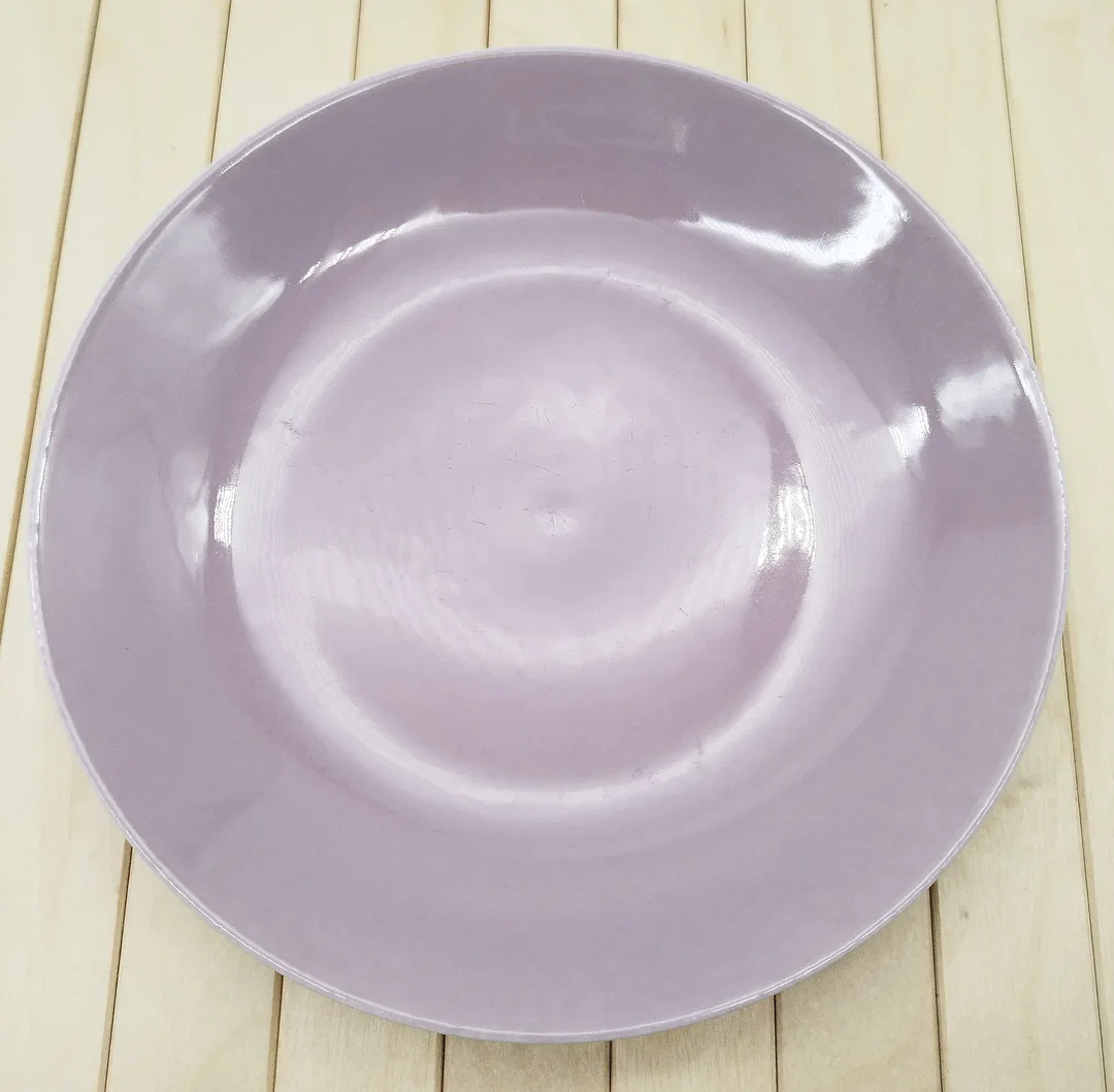 Dessertteller, Lilien Porzellan, Daisy, Nr. 19, lila  – Bild 1