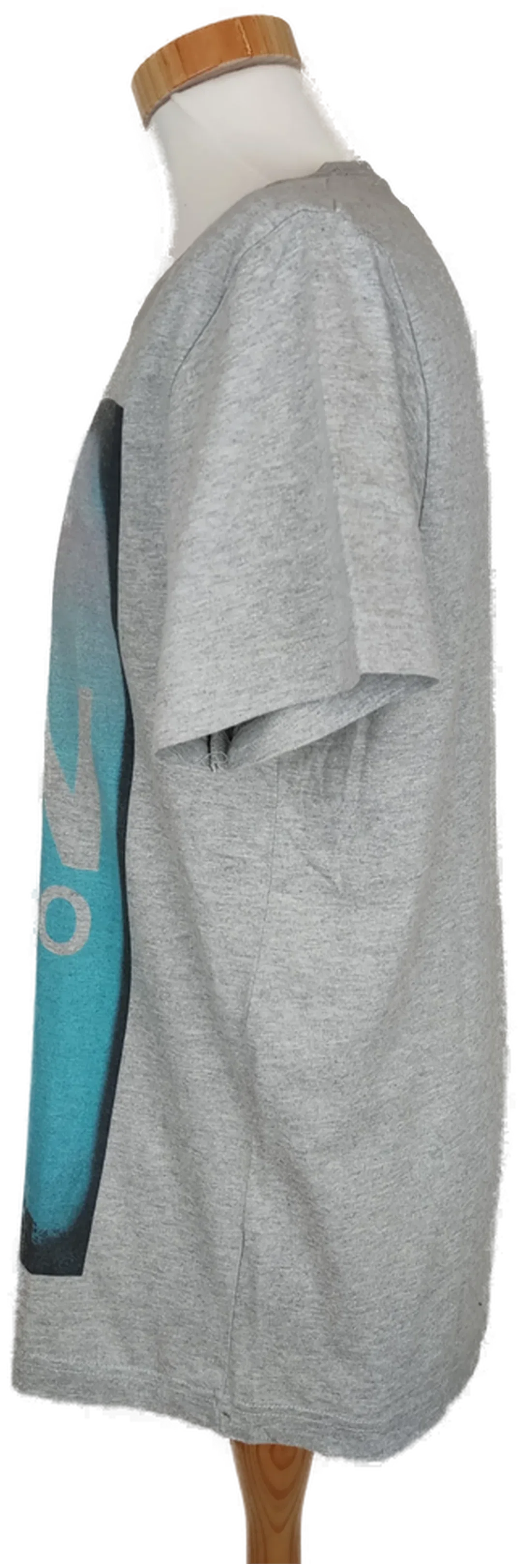 Jack&Jones Herren T-Shirt grau bedruckt - L – Bild 3
