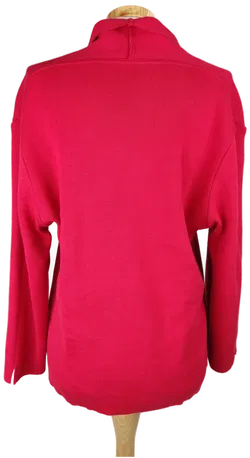 keine Marke Damen Weste rot V-Ausschnitt- L/40 - Bild 2